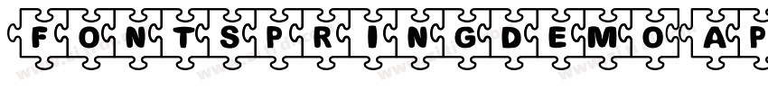 FONTSPRINGDEMO Appar字体转换